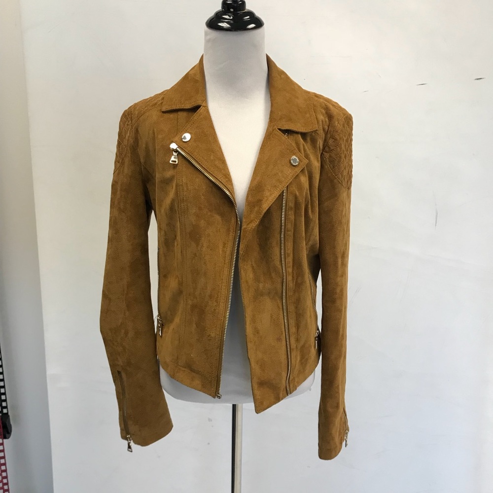 Express genuine Suede Leather Jacket